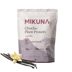 Mikuna Chocho powder bag front view, a protein-rich option for plant-based nutrition.