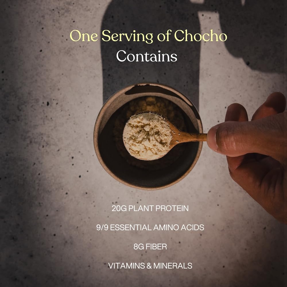 Mikuna Chocho label highlights lectin-free, gluten-free, low glycemic profile.
