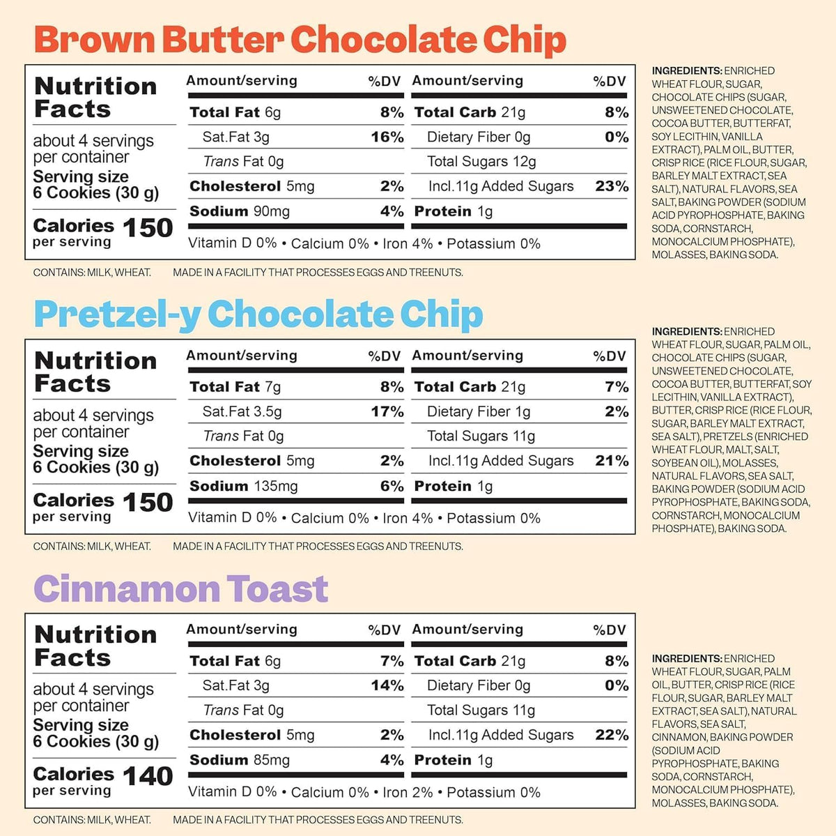 Milk Bar NYC bakery inspiration in a convenient 3-pack