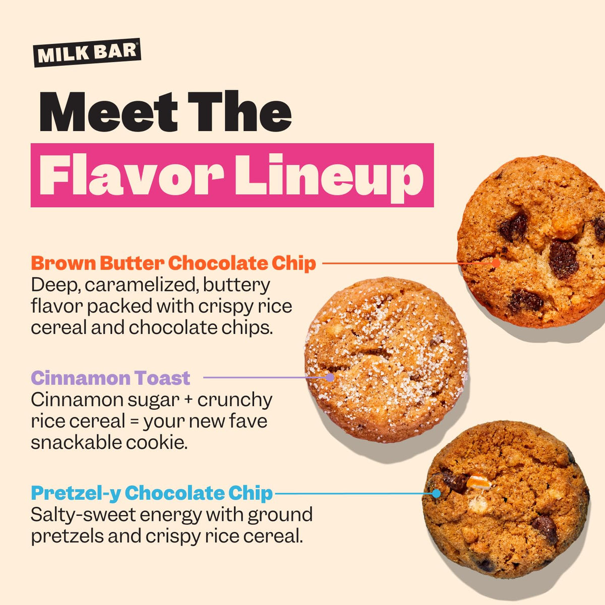 Milk Bar Brown Butter cookie with rich caramel notes