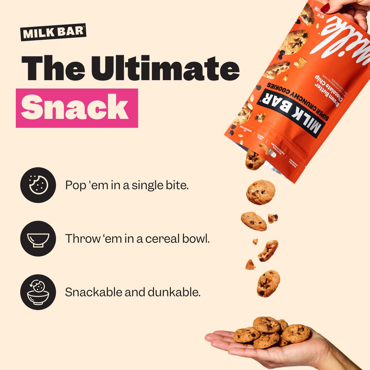 Milk Bar crispy rice texture adds satisfying crunch