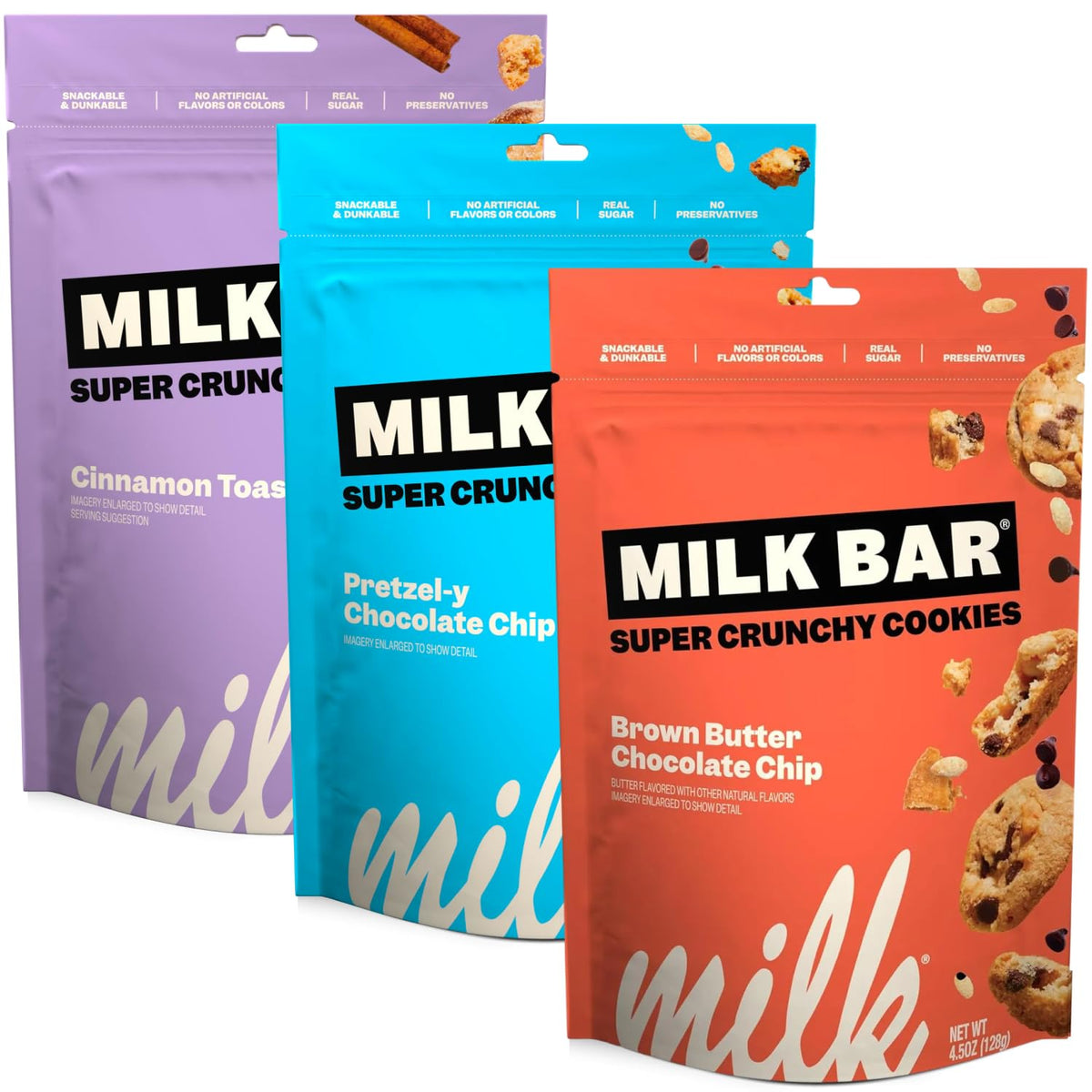 Milk Bar cookies with pretzel-chocolate-chip flavor for a crunchy bite