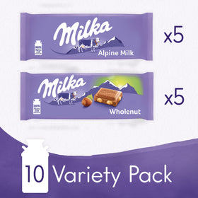 Milka Alpine Milk chocolate piece closeup highlighting smooth melt