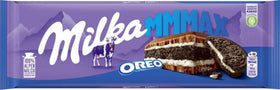 Milka Chocolate Oreo 300G packaging with lilac branding and Oreo filling