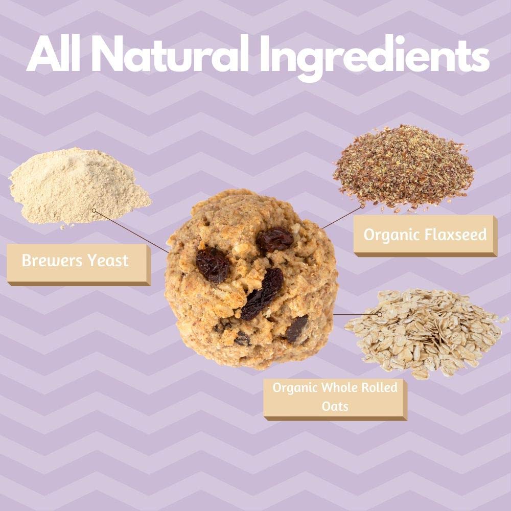 MilkBliss lactation cookies mix oven-baking scene promotes warm, convenient snack.