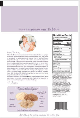 MilkBliss oats and flaxseed visible in a close-up, nourishing option for breastfeeding.