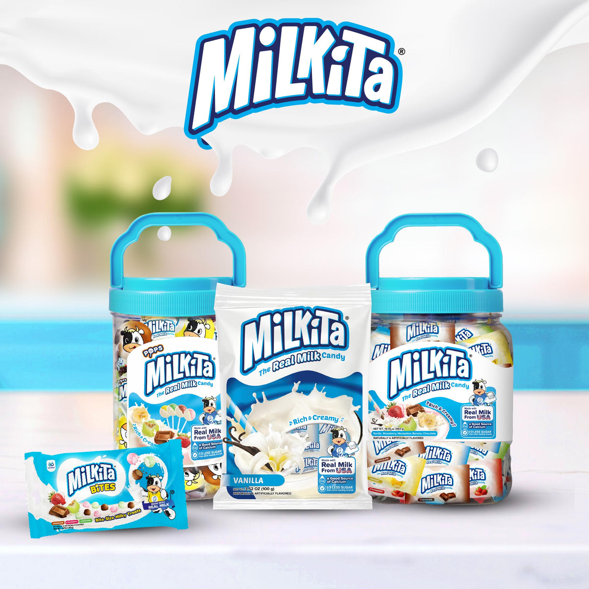 Milkita Bites lunchbox moment, kid-friendly snack