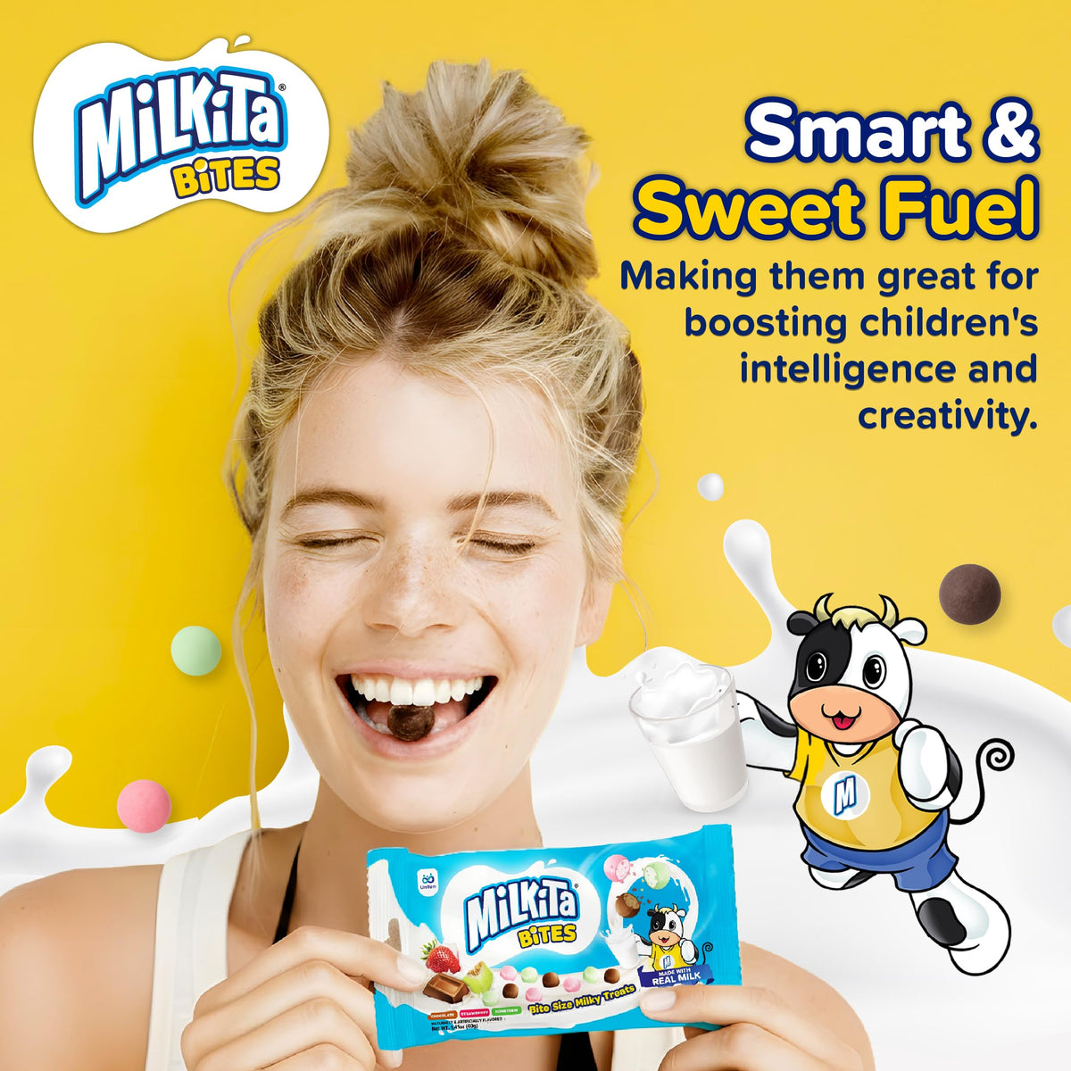 Milkita Bites travel pack, shareable treats for trips