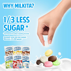 Milkita creamy texture melt cue illustrates a smooth, satisfying bite.