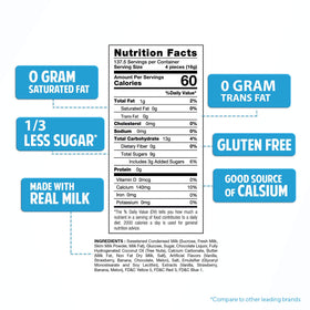 Milkita low sugar gluten free candy individually wrapped for on-the-go