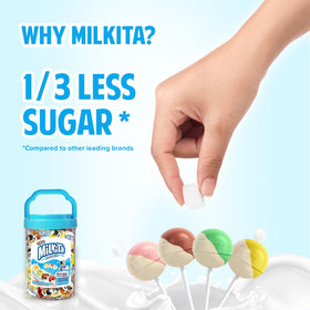 Milkita low-sugar milk candy promotes mindful indulgence without heaviness.
