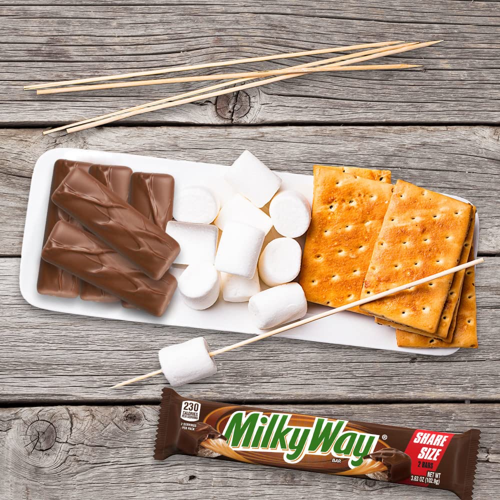 Box front view of Milky Way bulk pack for easy stocking.