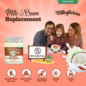 Milkylicious coconut cream powder added to curry for depth.