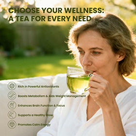 MILLETER Maofeng green tea sealed pouch preserves freshness and aroma.