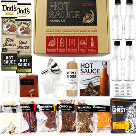 Millhouse Spice Co. Ultimate Edition kit bottles for clean, home bottling.