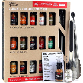 Millhouse Spice Co Ultimate Grilling Set box, premium gift-ready packaging for backyard cooks.