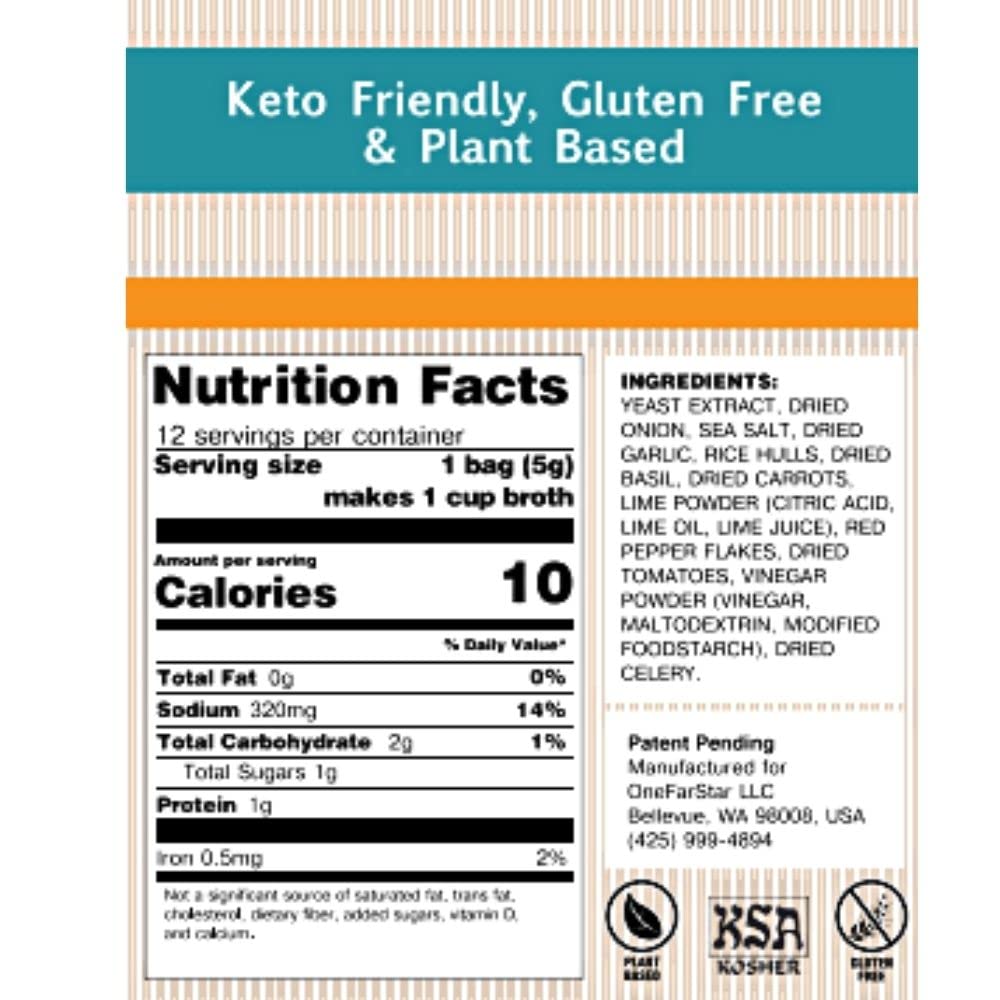 Millie's Sipping Broth made in the USA packaging highlights quality and domestic sourcing.