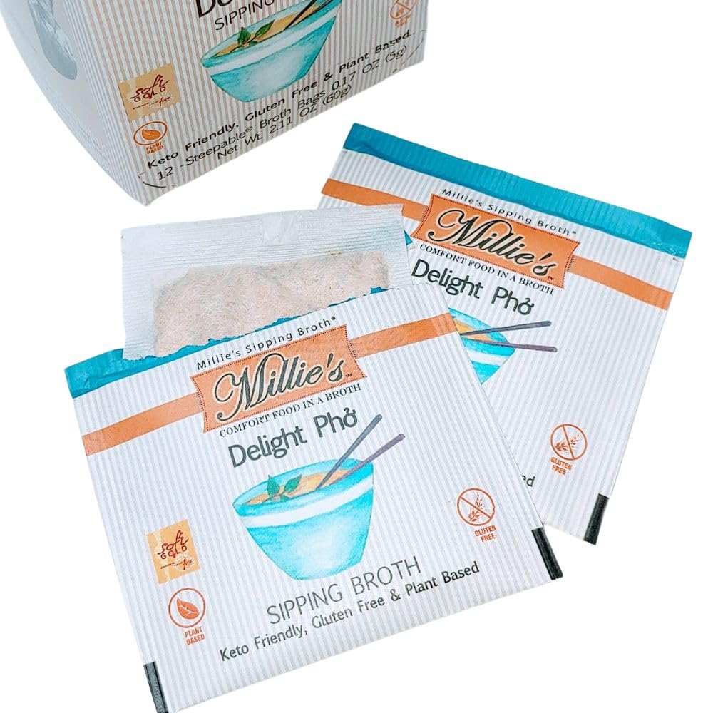 Millie's Sipping Broth flavorful broth for quick vegetable stock substitutions