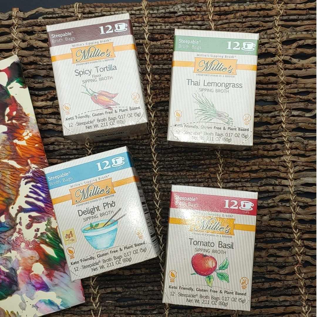 Millie's Savory Seasonings closeup highlights bold plant-based flavors for meals