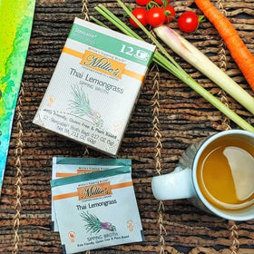 Millie's Thai Lemongrass Sipping Broth 72-bag pack preserves freshness in individual wrappers