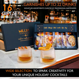 Millin Gourmet Garnish Gift Set airtight packaging preserves freshness of slices