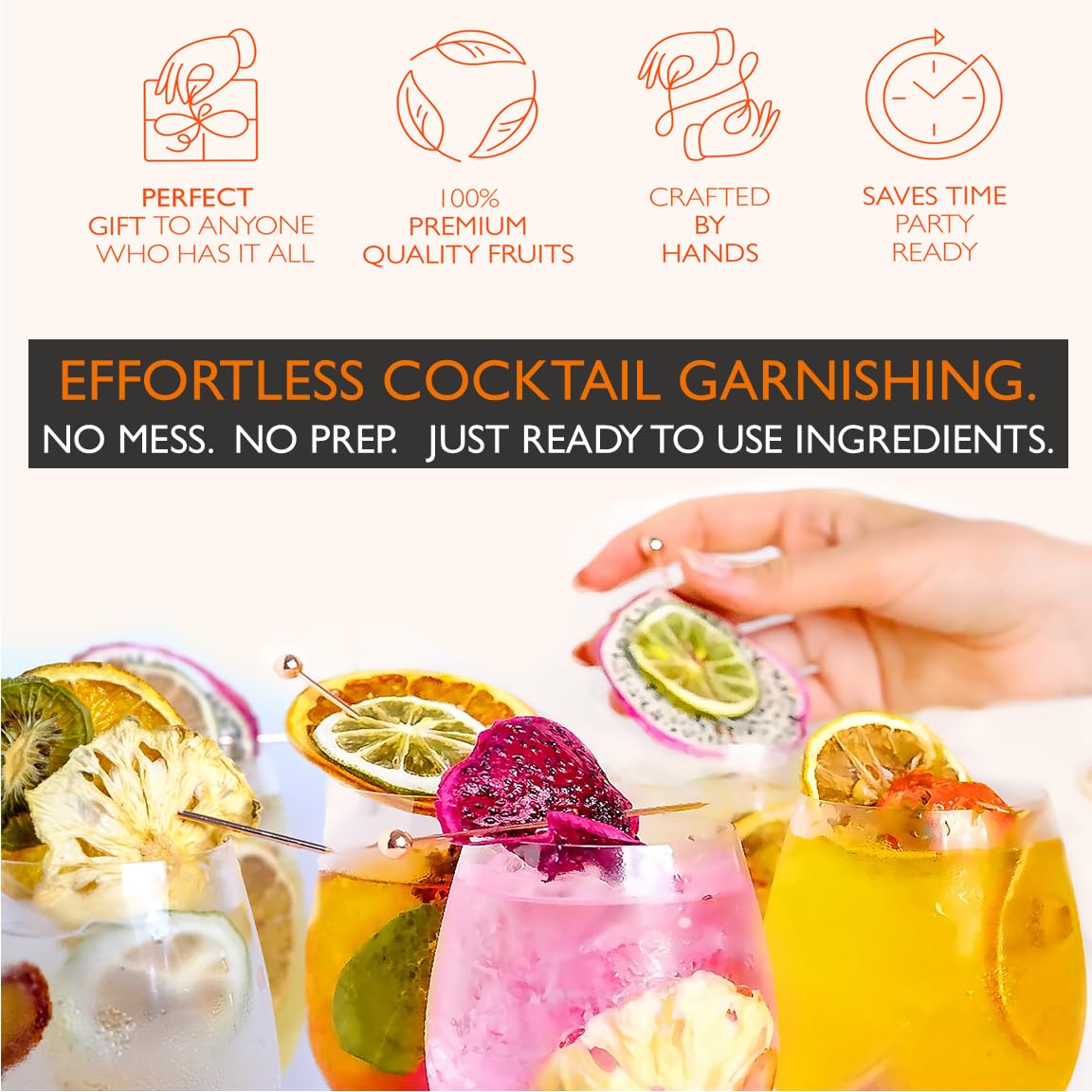 Millin Gourmet Garnish Gift Set ready-to-gift packaging for celebrations
