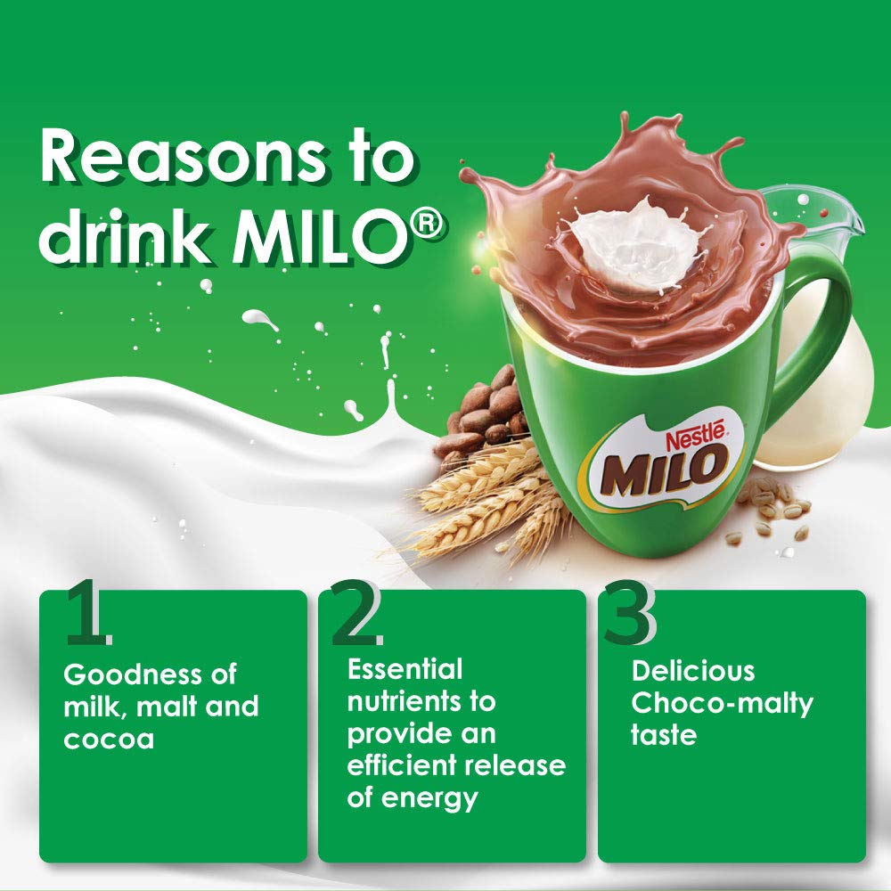 MILO 3-in-1 hot chocolate instant for cozy moments