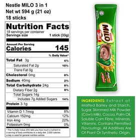 MILO on the go energy drink mix for busy days