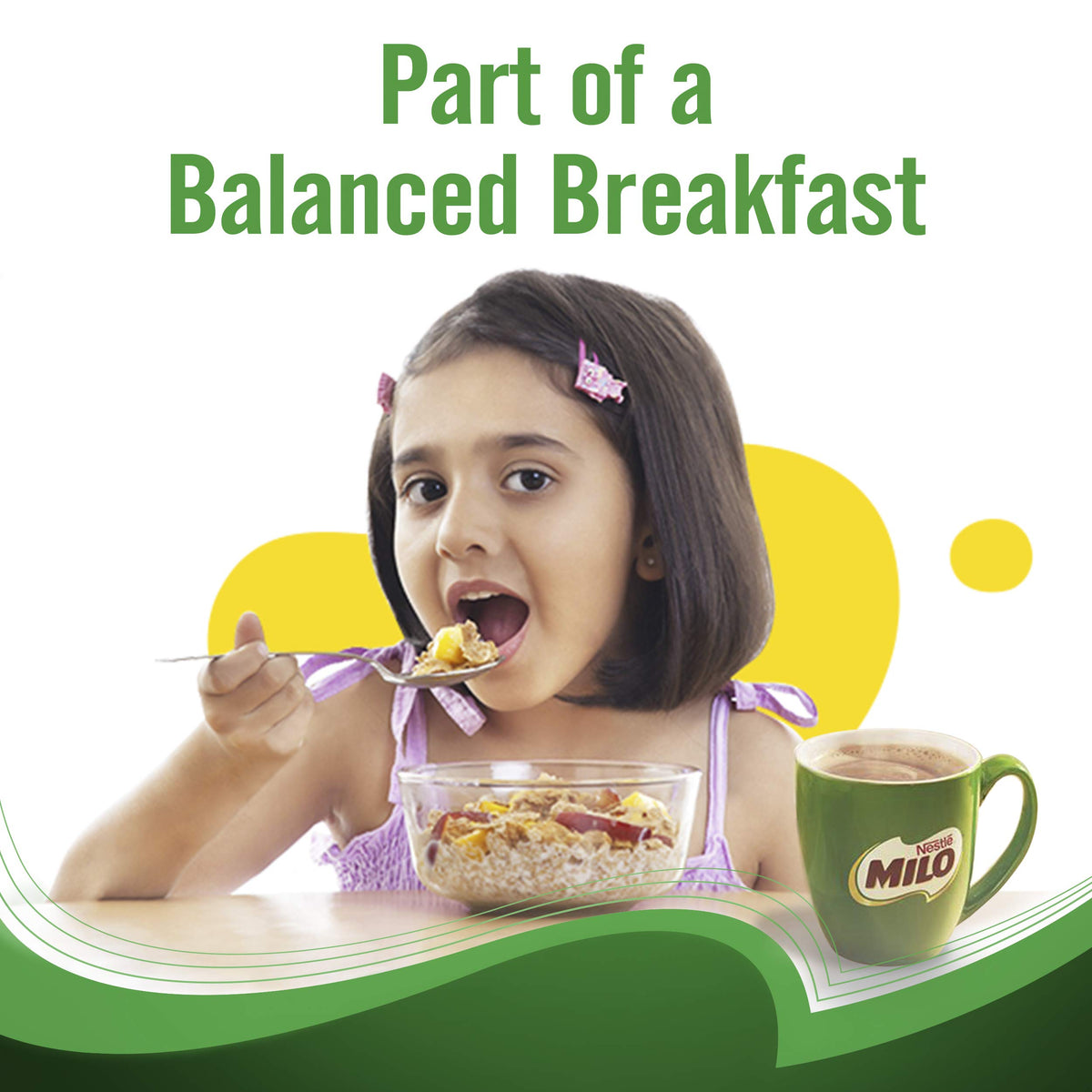 MILO Activ-Go Protomalt nutrition highlight for energy release