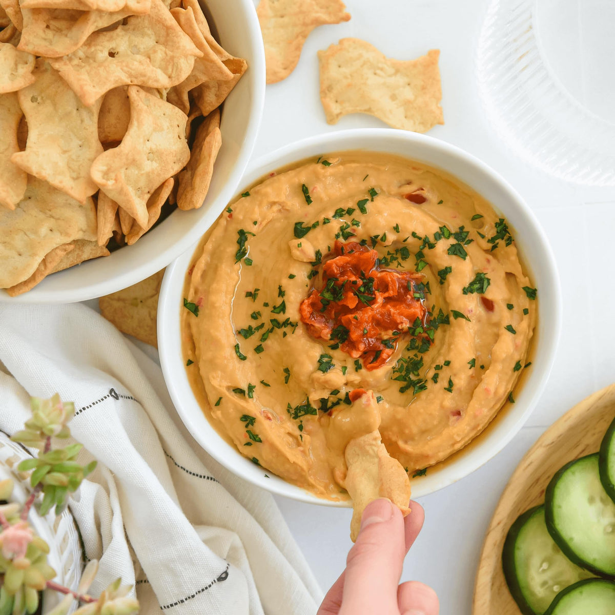 Milton's Protein Crackers Non-GMO Project Verified for clean ingredients.