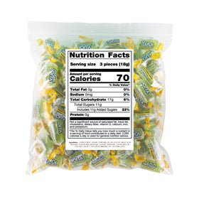 MIMA MIMA green apple candies 1.5 lb bag for bulk snacking and events.
