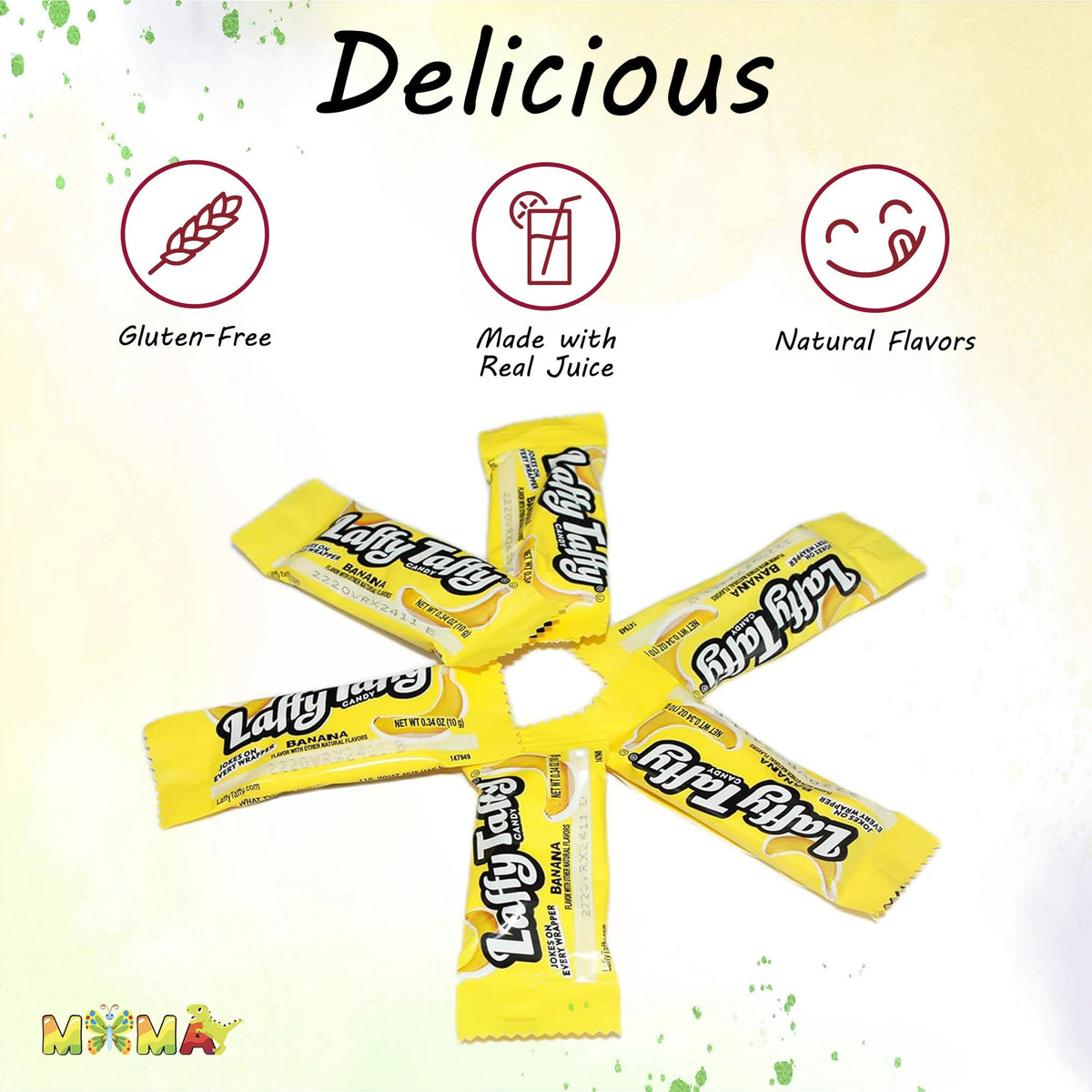 MIMA MIMA Halloween bulk candy wraps ideal for baskets and treats.