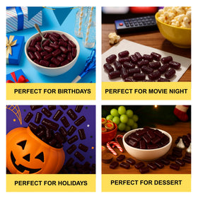 MIMA MIMA holiday gift-ready grape candy collection for festive baskets.