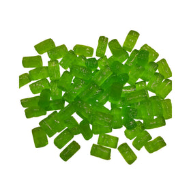 Jolly Rancher-inspired green apple candy visuals, ideal for display bowls.