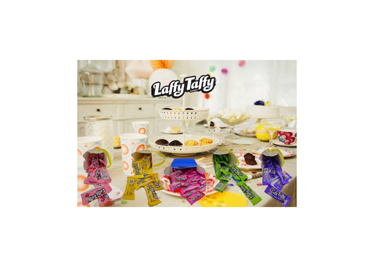 MIMA MIMA Laffy Taffy grape flavor wrapped bars ideal for movie nights