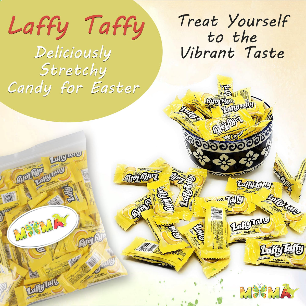 MIMA MIMA Mother’s Day candy wraps perfect for gift baskets and celebrations.
