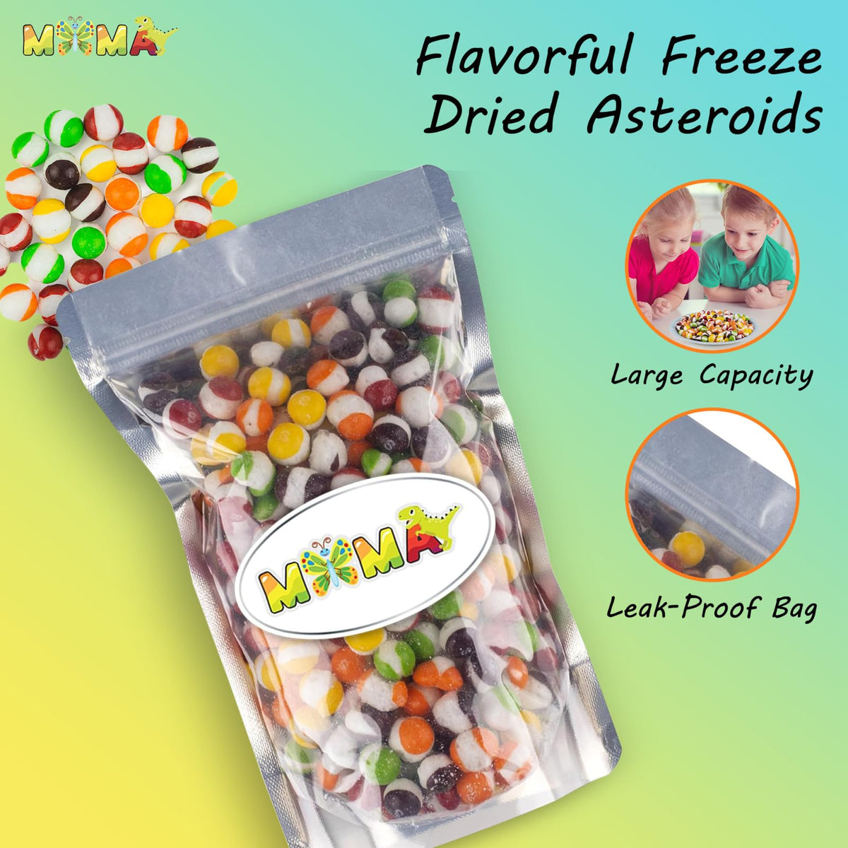 MiMa Mothers Day candy asteroids fruit pack ideal for gift baskets