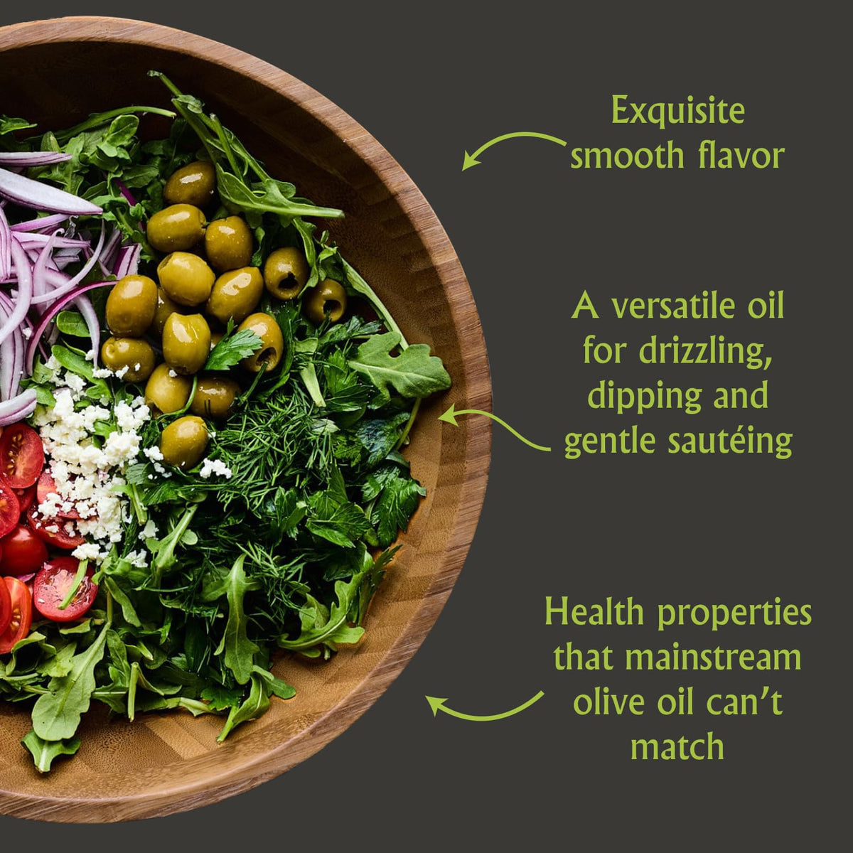 Mina cold extraction olive oil preserves fresh flavor and nutrition