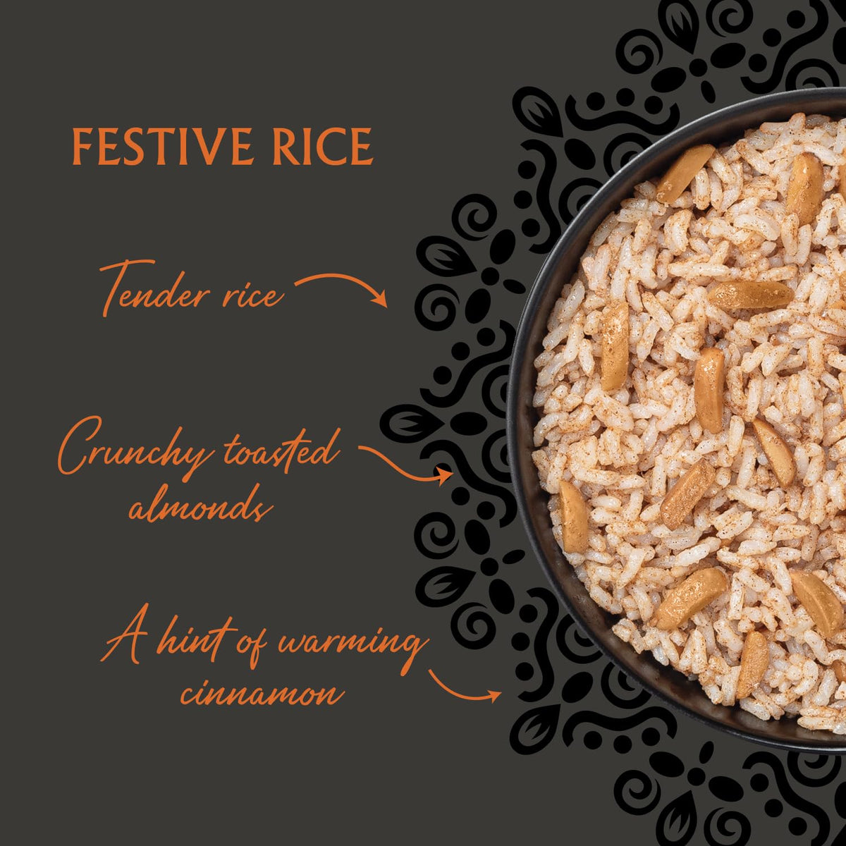 Mina microwavable pouch; heat in minutes for effortless sides.