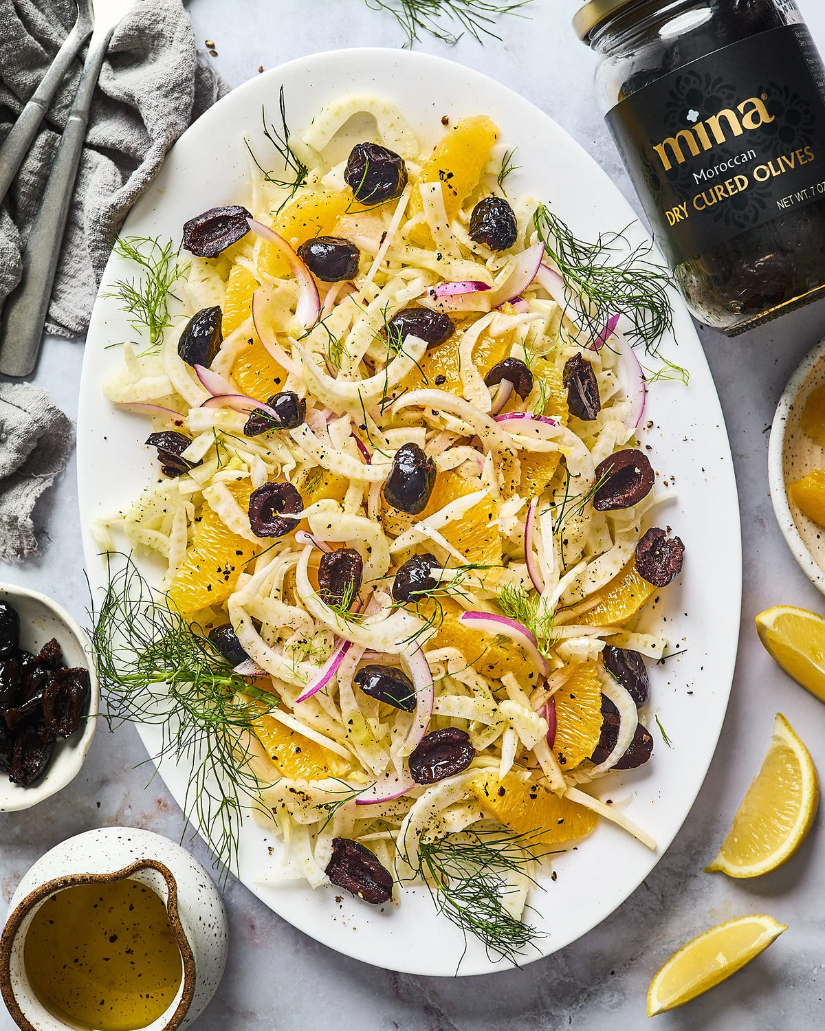 Pack of six Mina olives ready for the pantry or a convenient lunchbox.