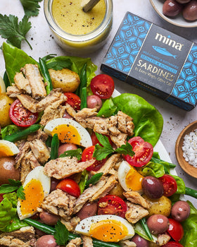 Mina Sardines in extra virgin olive oil elevate simple recipes.