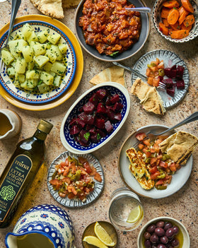 Mina single-origin olive oil from a family farm.