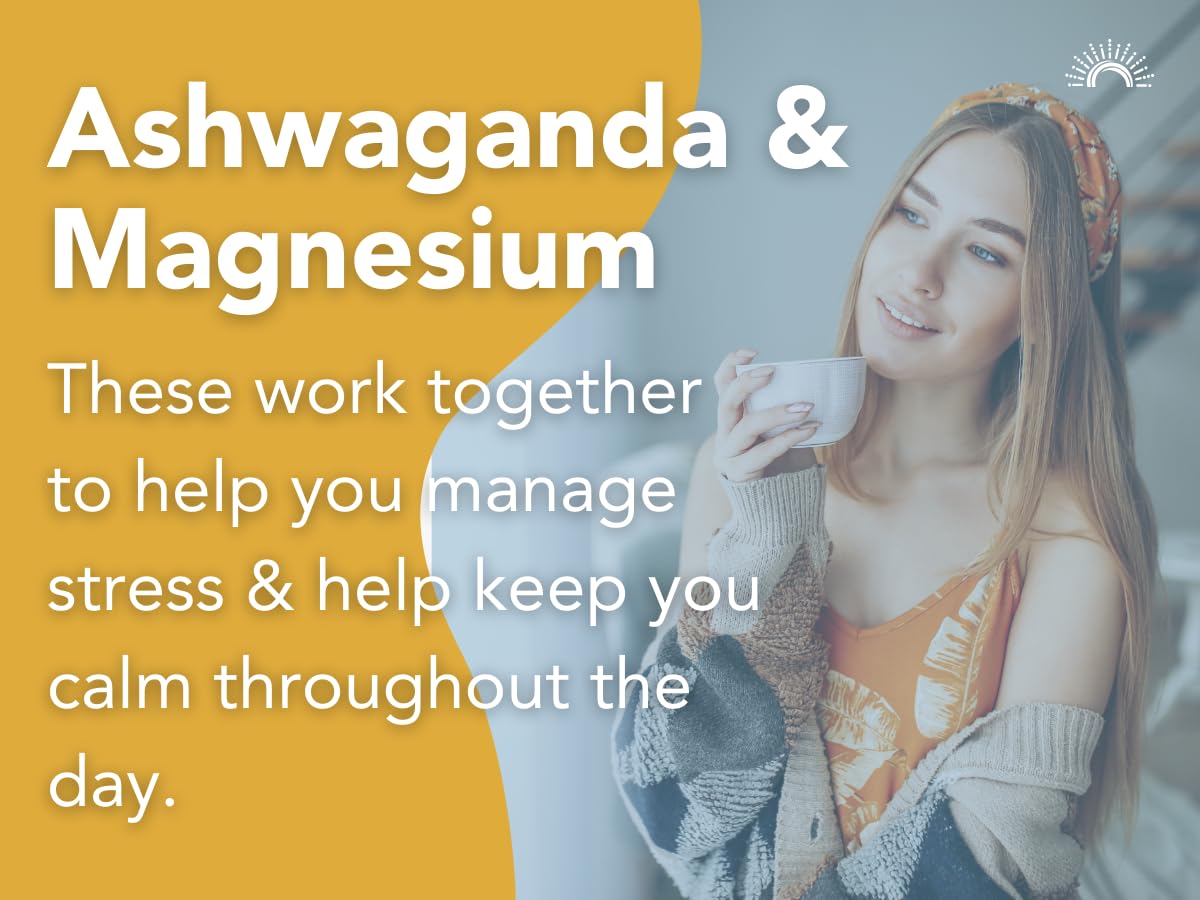 Mindful Morning mug steaming reveals a creamy sugar free cocoa with ashwagandha