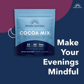 Cocoa label close-up highlighting sugar-free and vegan friendly attributes