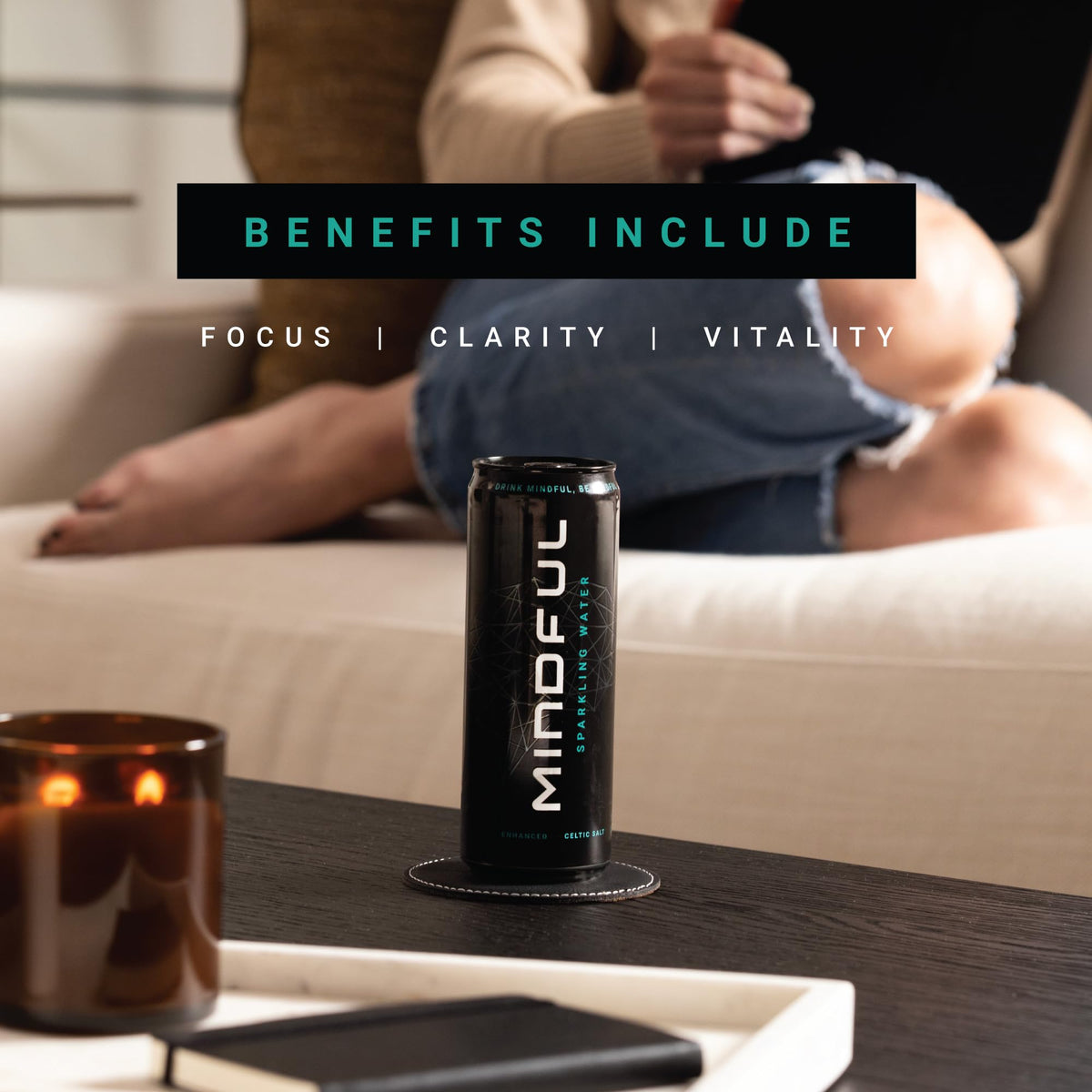 MINDFUL desk refresh offers a crisp, clean taste during work.
