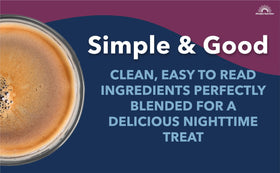 Mindful Nutrition ingredients label highlights melatonin, L-Theanine and GABA.
