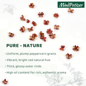 MindPetizer peppercorns ground option for quick seasoning