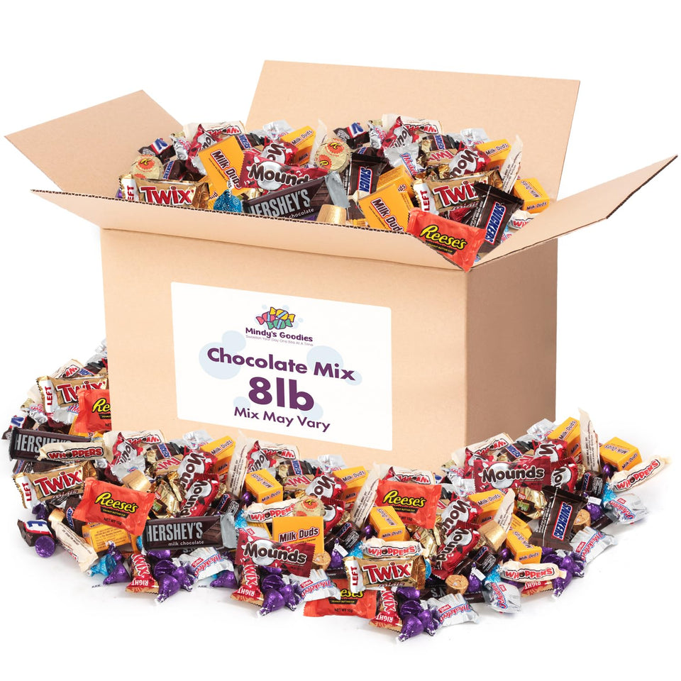 Mindy's Goodies assorted chocolates in bulk for sharing at parties and events.