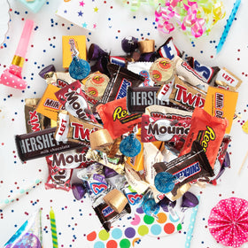 Mindy's Goodies individually wrapped chocolates assortment ensures freshness and easy serving.
