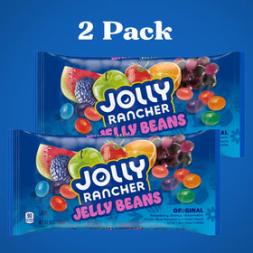 Mindy's Goodies Jolly Ranchers Jelly Beans Easter basket display with vibrant color appeal.